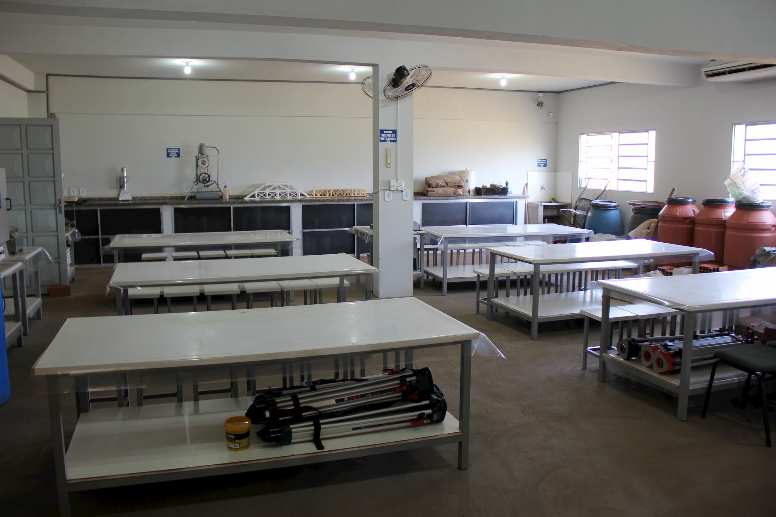 Laboratório de Mecânica do Solo do Campus II