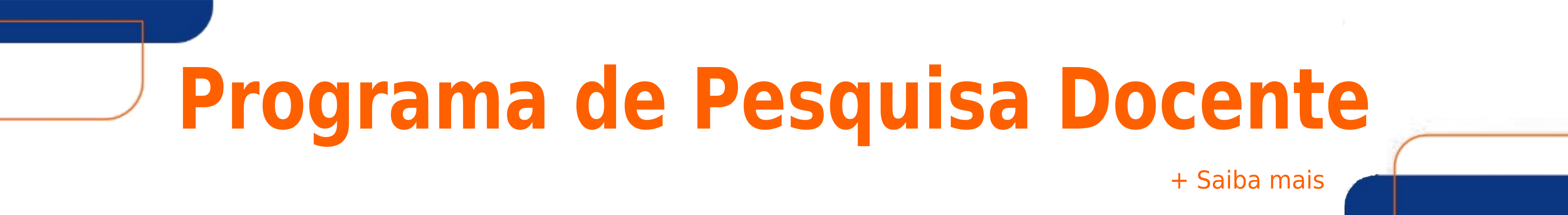 Programa de Pesquisa Docente