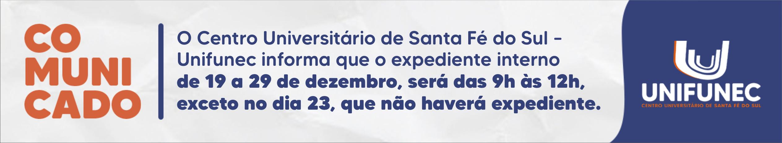 Comunicado Final Ano 2022