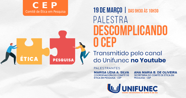 Comitê de Ética em Pesquisa  do Unifunec promove palestra 