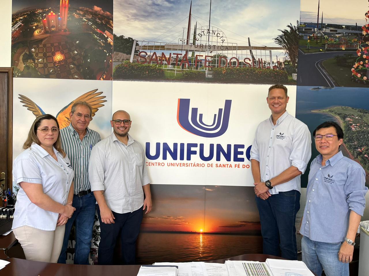 Unifunec recebe visita técnica dos diretores da S...