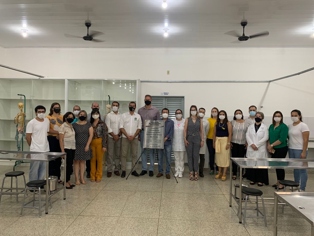 Unifunec inaugura ampliação do Laboratório de Anatomia